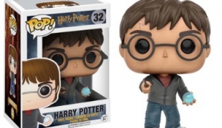 Figurine Harry Potter avec la prophétie