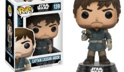 Figurine POP Star Wars Rogue One Captain Cassian Andor Vinyl Bobble-Head