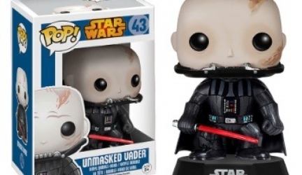 Figurine Pop! Star Wars Unmasked vader Bobblehead